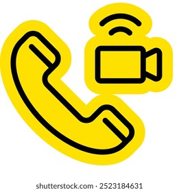 Ícone de chamada de interface do usuário, Ícone de contato