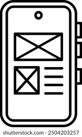 UI desgin Line vector Icon Design