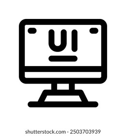 ui design icon. vector line icon for your website, mobile, presentation, and logo design.