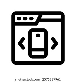 ui design icon. vector line icon for your website, mobile, presentation, and logo design.