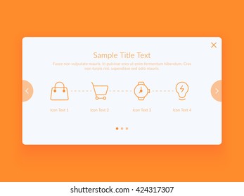 UI Elements, User Interface Concept, Vector EPS 10 Illustration