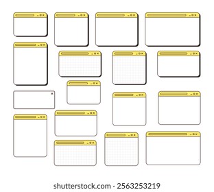 UI Frame Text Box Illustration