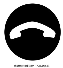 UI glyph circle hung up