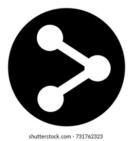 UI Glyph Circle  Icon share