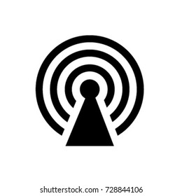 UI glyph hotspot