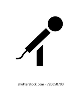 UI glyph microphone
