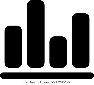 Ilustração de ícone de vetor gráfico da interface do usuário. Estilo de Glifo