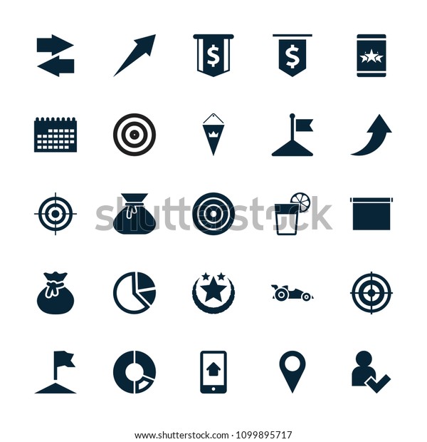 Ui icon.\
collection of 25 ui filled icons such as flag, sack, calendar,\
location, home on phone display, add user, star, car, pie chart.\
editable ui icons for web and\
mobile.