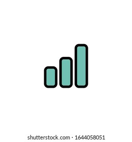 UI Icon Set. Unique Combination of Outline and Colored illustration. 