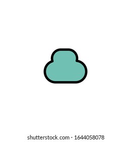 UI Icon Set. Unique Combination of Outline and Colored illustration. 
