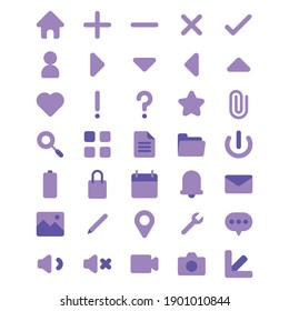 UI icon set, user interface perfect for you website or mobile application 