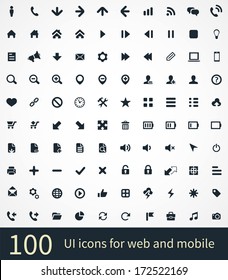 UI Icons Vector set