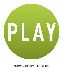 UI interface buttons play media