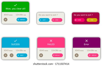 UI kit for app dialog box