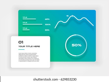 Ui kit. Icons Infographic. Templates for Business Vector Illustration, can illustrate a strategy, workflow or team work, timeline, vector flat color