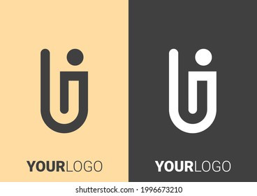 UI Logo. Vector Illustration. Isolated vector Illustration.