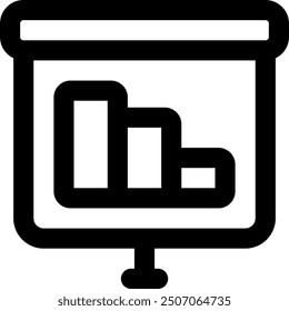 UI loss Vector Icon Illustration. Line Style