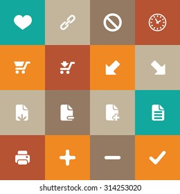 UI Outline For Web and Mobile icons universal set for web and mobile