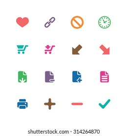 UI Outline For Web and Mobile icons universal set for web and mobile