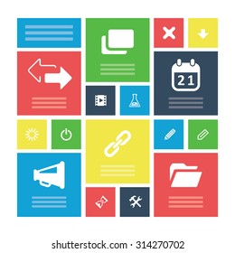 UI Outline For Web and Mobile icons universal set for web and mobile
