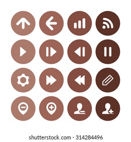 UI Outline For Web and Mobile icons universal set for web and mobile
