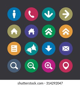 UI Outline For Web and Mobile icons universal set for web and mobile