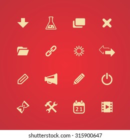 UI Outline For Web and Mobile icons universal set for web and mobile 