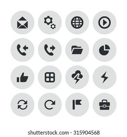 UI Outline For Web and Mobile icons universal set for web and mobile 