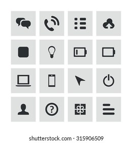 UI Outline For Web and Mobile icons universal set for web and mobile 