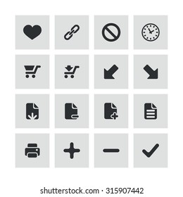 UI Outline For Web and Mobile icons universal set for web and mobile 