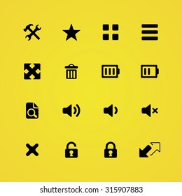 UI Outline For Web and Mobile icons universal set for web and mobile 
