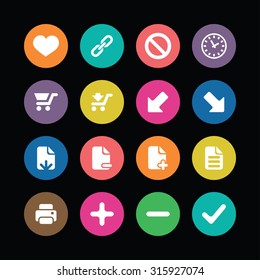 UI Outline For Web and Mobile icons universal set for web and mobile 