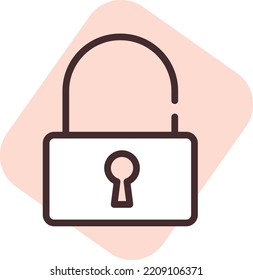 UI privat, Illustration, Vektorgrafik auf weißem Hintergrund.