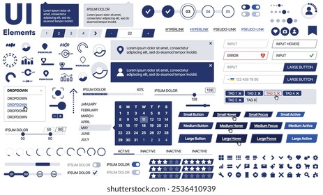 Un prototipo de interfaz de usuario para App móviles que muestra Botones interactivos, deslizadores y contenido desplazable; diseñado para pantallas modernas de teléfonos inteligentes