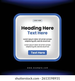 UI style for Anouncemnt Post Design - Hiring Post Design - UI Style Post Designs