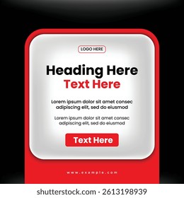 UI style for Anouncemnt Post Design - Hiring Post Design - UI Style Post Designs