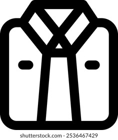 UI uniform Vector Icon Illustration. Line Style