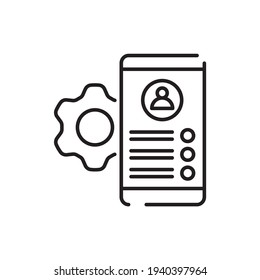 Icono de línea de color de diseño UI UX. Pictograma para página web, aplicación móvil, promoción. Trazo editable.