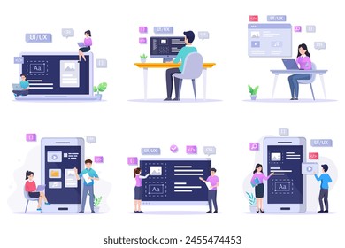 UI  UX design, Creating an application design