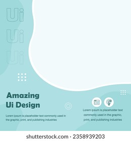 Ui Ux design elements collection representations of user experience and app interface 