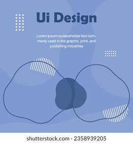 Ui Ux design elements collection representations of user experience and app interface 