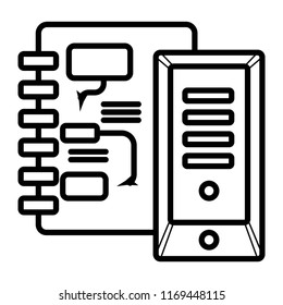 UI - UX Design icon vector