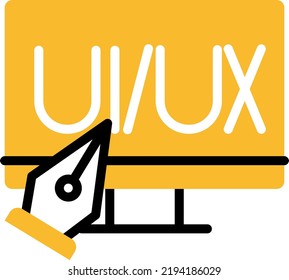 UI UX icon, illustration, vector on a white background.