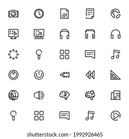 UI UX icon or logo isolated sign symbol vector illustration - Collection of high quality black style vector icons
