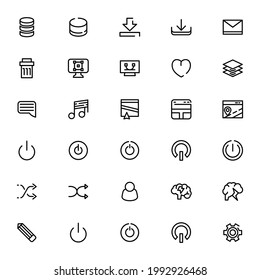 UI UX icon or logo isolated sign symbol vector illustration - Collection of high quality black style vector icons

