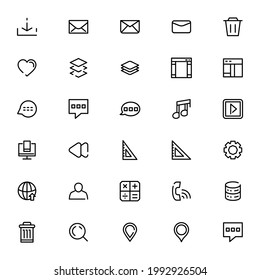 UI UX icon or logo isolated sign symbol vector illustration - Collection of high quality black style vector icons
