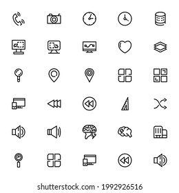 UI UX icon or logo isolated sign symbol vector illustration - Collection of high quality black style vector icons
