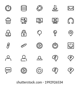 UI UX icon or logo isolated sign symbol vector illustration - Collection of high quality black style vector icons

