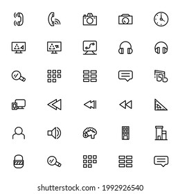 UI UX icon or logo isolated sign symbol vector illustration - Collection of high quality black style vector icons
