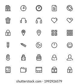 UI UX icon or logo isolated sign symbol vector illustration - Collection of high quality black style vector icons
